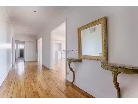 appartement vide paris 16ème 6 pieces balcon vue degagee