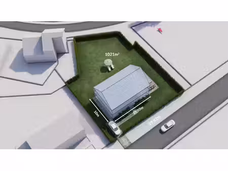 spacieux terrain à bâtir de 1.021 m² à vendre à leest