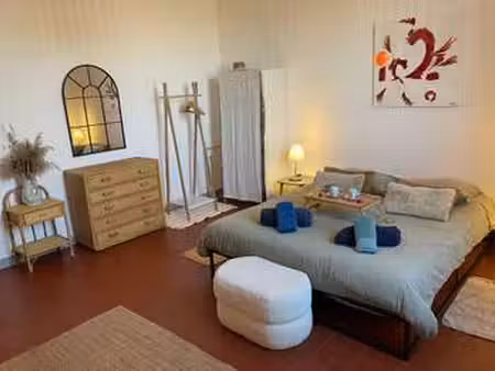 location appartement 2 pièces meublé à bédarrides (84370) : à louer 2 pièces meublé / 55m²