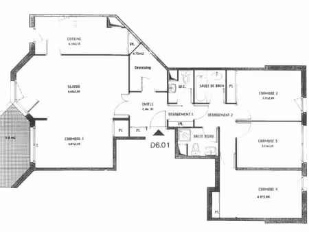 appartement de luxe à louer dans le quartier villiers-cerdan