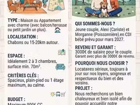 recherche maison ou appartement