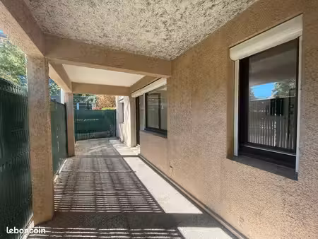 t2 36 m² rdc terrasse pont de claix