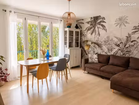 à louer – appartement t4 lumineux de 75 m² avec balcon  parking et cave – nantes est (stad