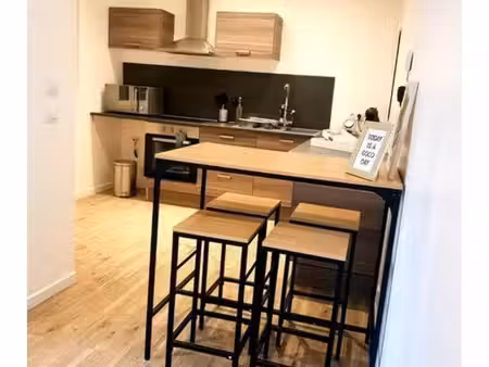 beau t2 meublé avec exterieur