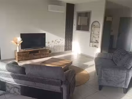 appartement  103m2  3 chambres  meublée
