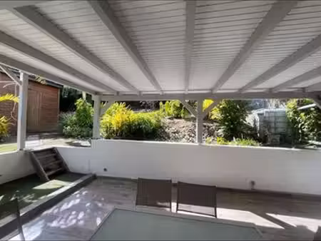 maison f3 meublée avec jardin