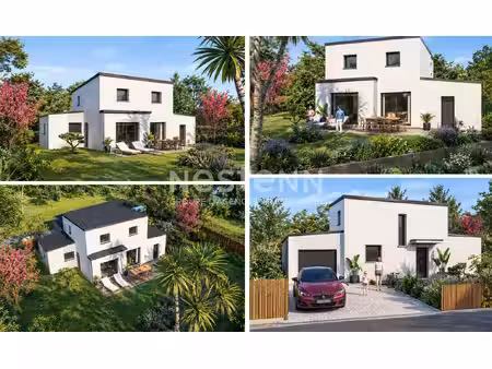 terrain constructible à vendre 761 m² avec permis de construire plescop - 5 minutes de van
