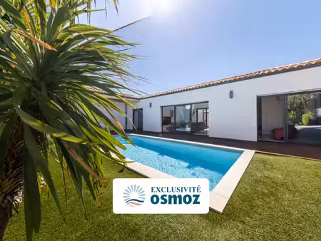 maison contemporaine avec piscine au coeur de dompierre-sur-mer