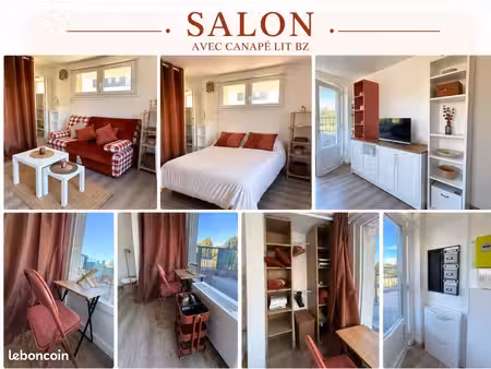 esprit appart’hôtel – studio meublé 25 m² tout équipé – clim & parking sécurisé – sciez