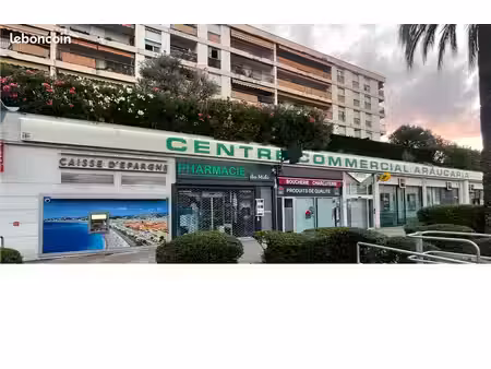 à louer – local commercial 36 60 m² avec mezzanine – nice ouest / location directe proprié