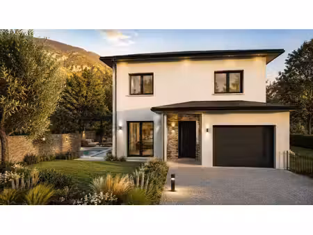 terrain avec maison neuve à vendre