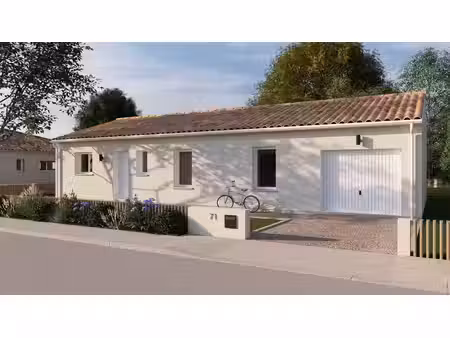 terrain avec maison neuf à vendre