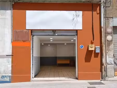 local commercial / stockage 45m² – marseille 13002 (proche porte d’aix & joliette)
