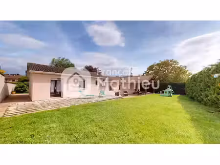 maison de plain-pied à vendre