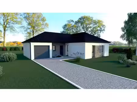 terrain avec maison neuve à vendre