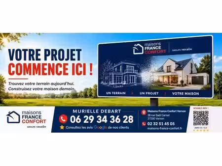 terrain constructible à vendre