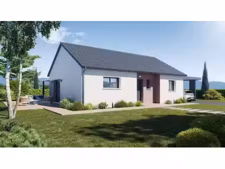 terrain avec maison neuve à vendre