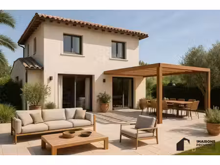 terrain avec maison neuve à vendre