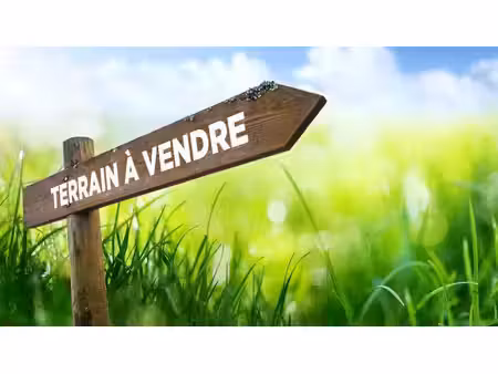 terrain constructible à vendre