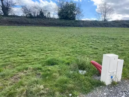 terrain constructible à vendre