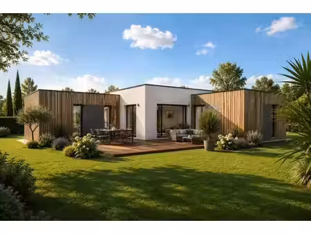 terrain avec maison neuf à vendre