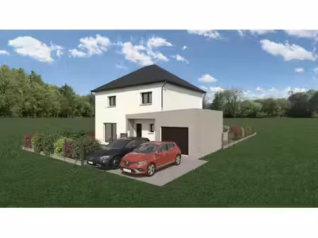 terrain avec maison neuve à vendre