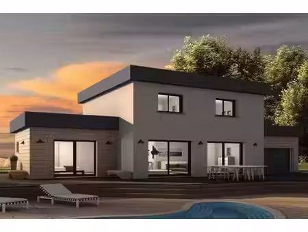 terrain avec maison neuve à vendre