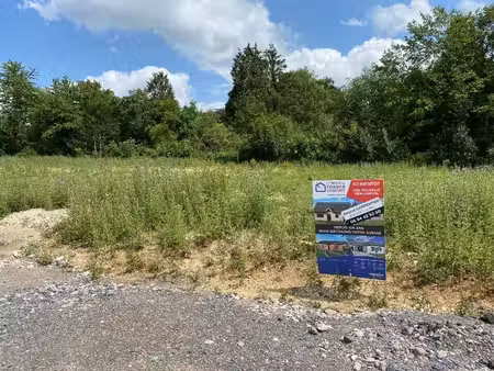 terrain constructible à vendre