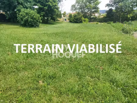 terrain constructible viabilisé à vendre