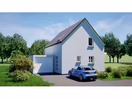 terrain avec maison neuve à vendre
