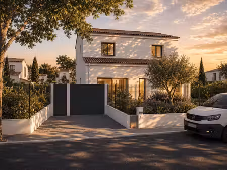 terrain avec maison neuve à vendre