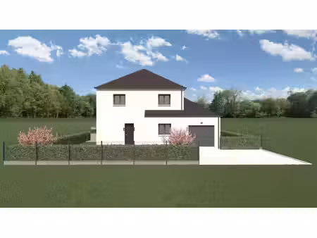 terrain avec maison neuve à vendre