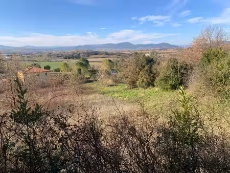 terrain constructible viabilisé à vendre