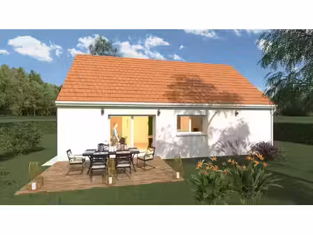 terrain avec maison neuve à vendre