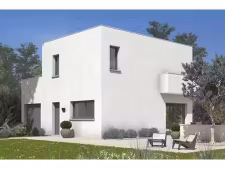 terrain avec maison neuve à vendre