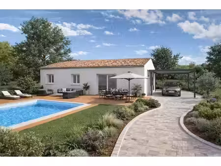 terrain avec maison neuf à vendre