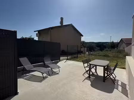 grigny - aux portes de millery - t3 rénové à neuf - dpe a rarissime - jardin  terrasse et 
