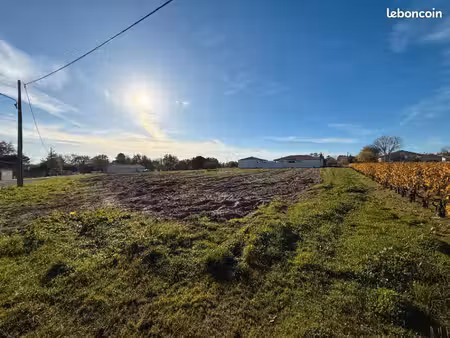 terrain 1 130 m² cussac fort medoc