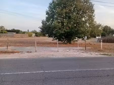 a vendre terrain à bâtir 1100m2 à margaux