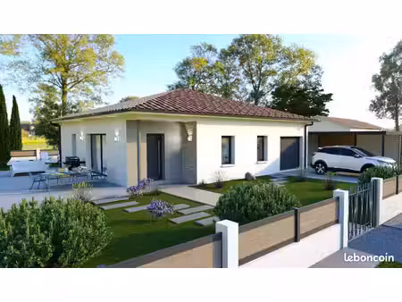 projet de construction d'une maison 90 m² avec terrain à les billaux (33)