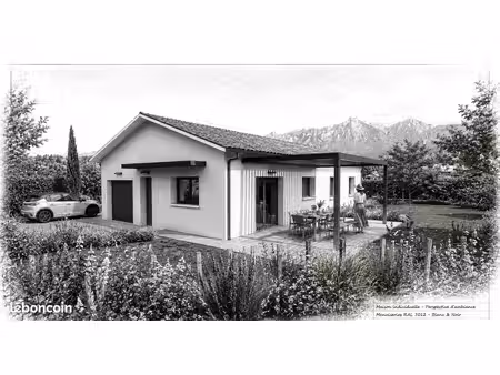 projet de construction d'une maison 95 m² avec terrain à peronnas (01)