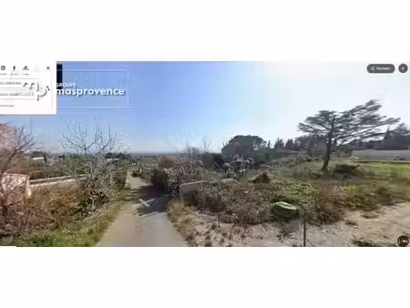 vente terrain 1292 m² à saint-saturnin-lès-avignon (84450)  255 000 €