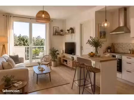appartement 2 pièces 46 m²