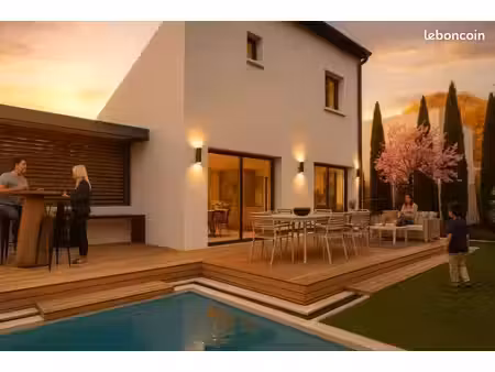 maison contemporaine 105 m² avec suite parentale et garage à portiragnes (34420) – terrain