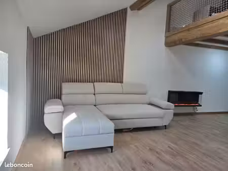 appartement meublé duplex renové f3 de 81 m²