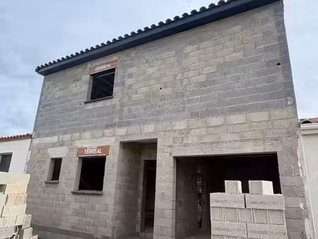 maison neuf à vendre en l’état presque terminée