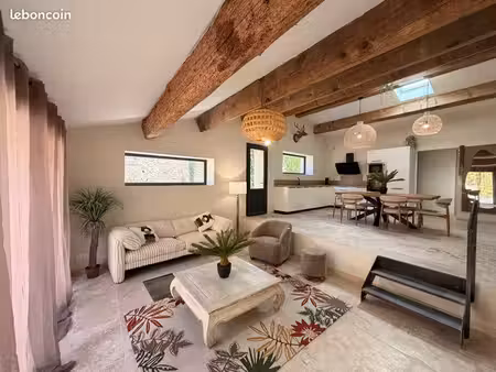 maison de charme entièrement rénovée avec piscine et vaste garage