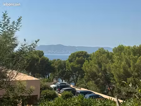 superbe t2 vue mer avec garage