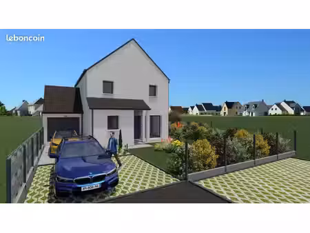 projet de construction d'une maison 107 m² avec terrain à melesse (35)