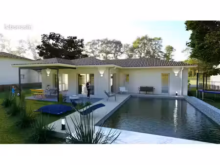 projet de construction d'une maison 115 m² avec terrain à le teich (33)
